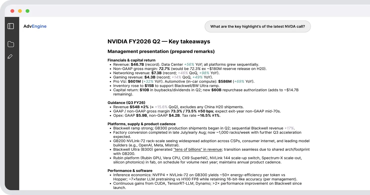 Information and Research